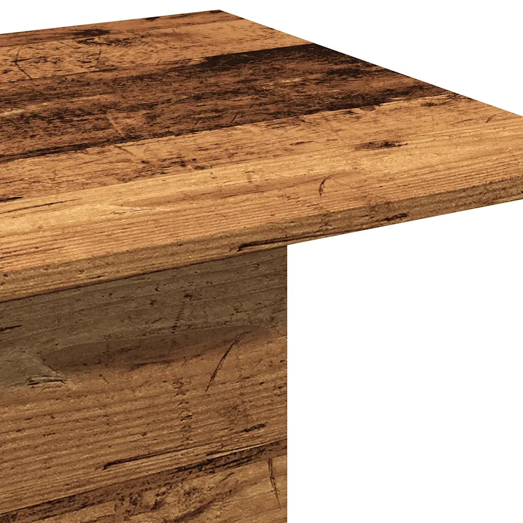 Tavolino da Salotto-Tavolino da soggiorno-Tavolo Legno Antico 102x55,5x40 cm in Truciolato