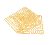 Set 3 Tappeti per Lavello Classic Colore Giallo Bama