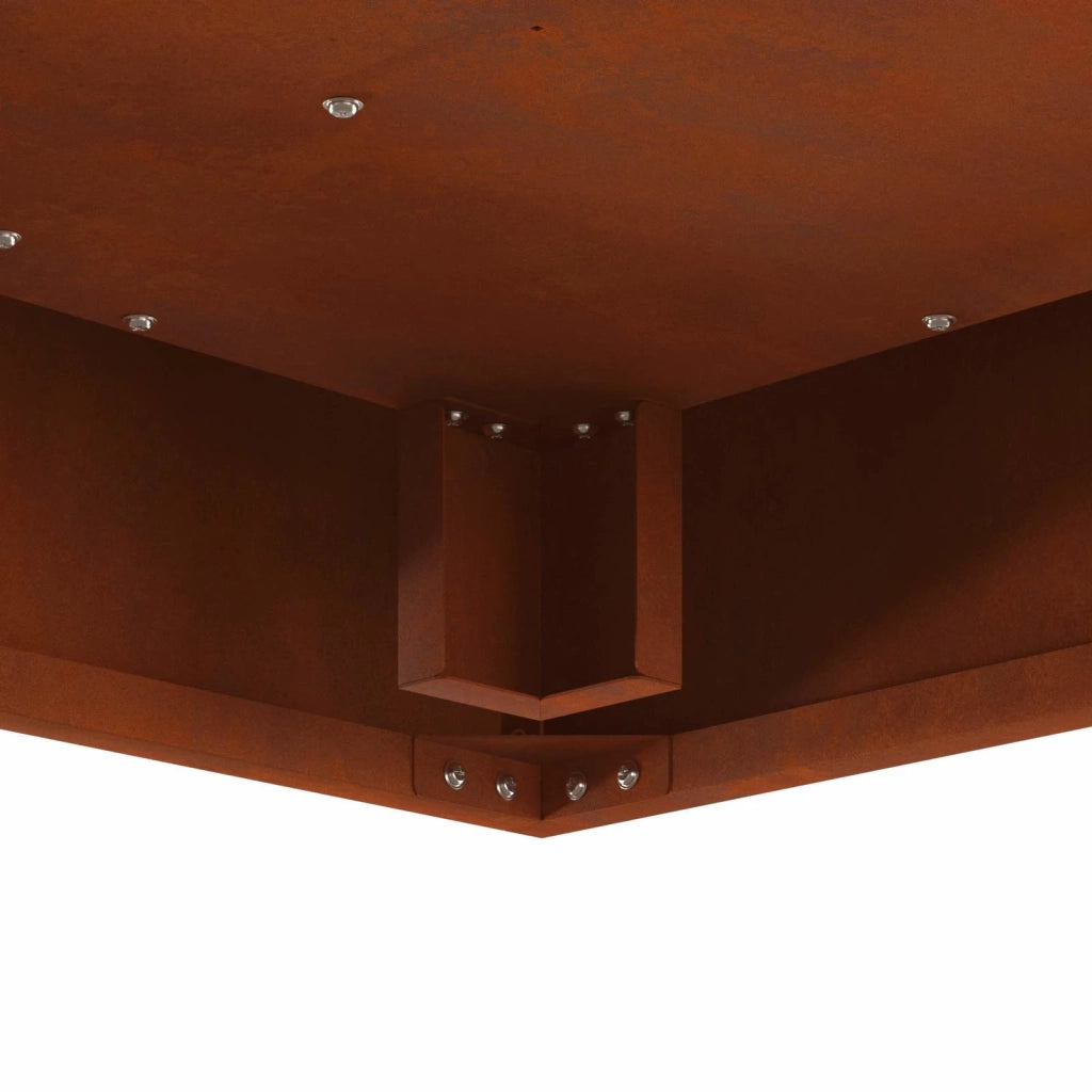 Focolare Marrone 80 x 80 x 40 cm CFW3107349