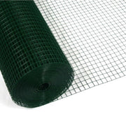 Trade Shop - Set 3pz Rete Metallica Plastificata Per Recinzione Cancelli Giardino 0.5x3mt 223095 -