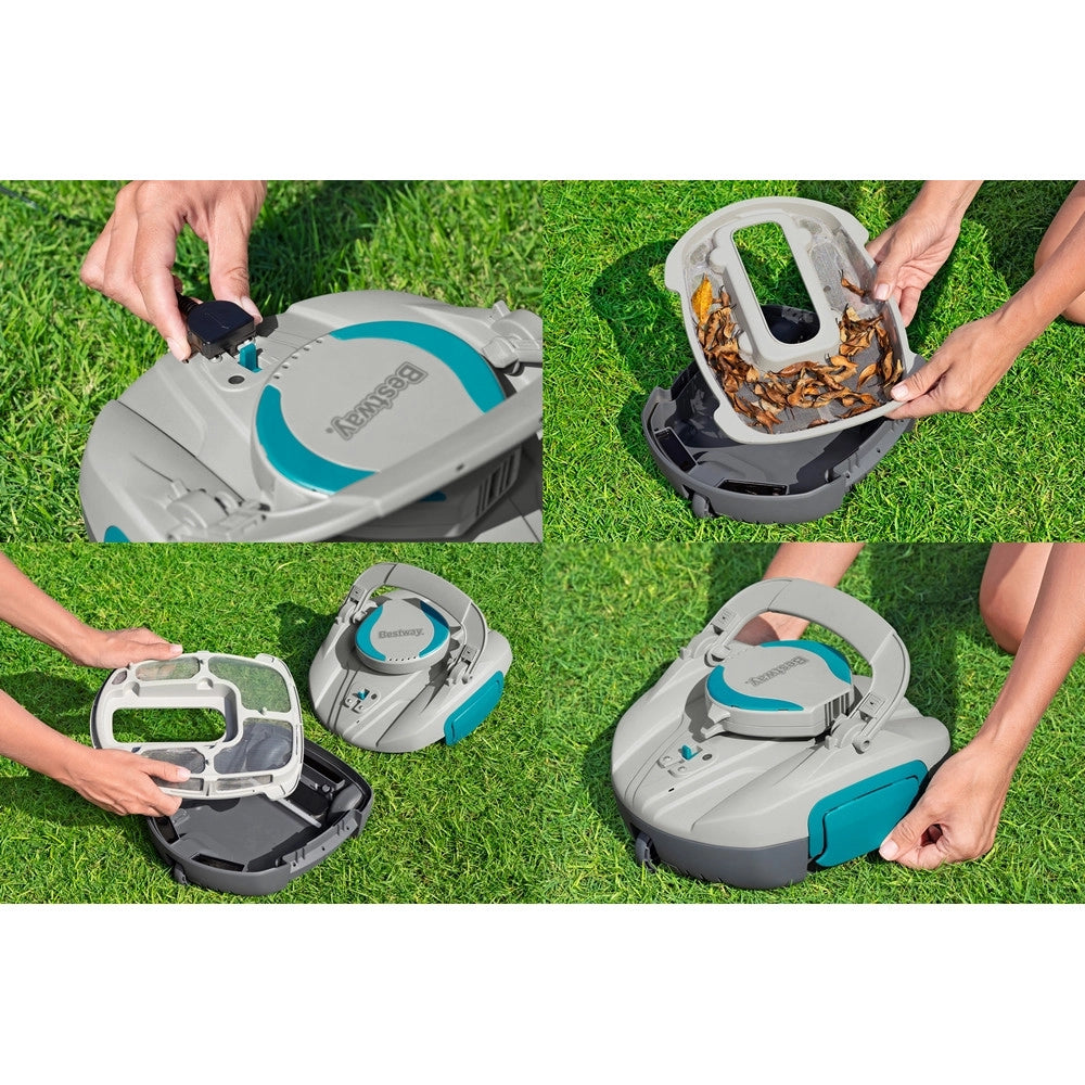 Trade Shop - Robot Pulitore Per Fondo Piscina Autonomo A Batteria Ricaricabile Aquatronix G100 58864 -