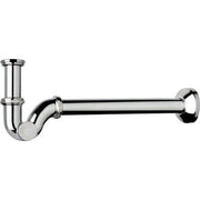SIFONE CR A P ISPEZIONE LATERALE TEA  OTTONE CROMATO 1 CANNA CM 25