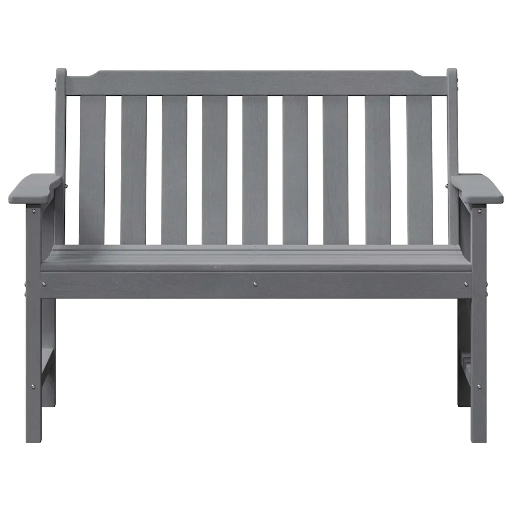 Panchina da Giardino | Panca da Giardino Grigio chiaro 120 x 59 x 88 cm HDPE