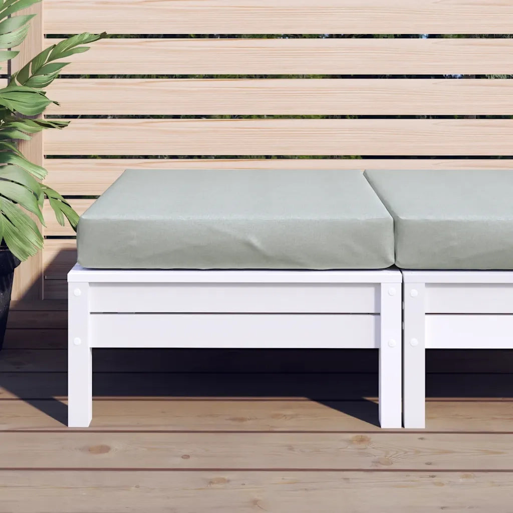 Cuscino per Pallet Grigio Chiaro Mélange 60x60x9,5 cm in Tessuto 4002663