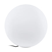 Sfera Esterno Contemporanea Monterolo Policarbonato Bianco 1 Luce E27 50Cm