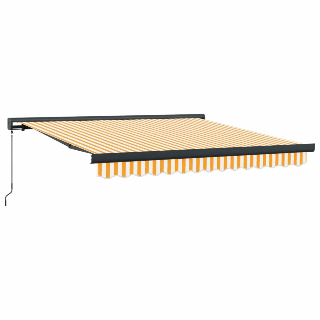 | Tenda retrattile | Blu e Bianco con Struttura Bianca 3 x 2,5 m 3154556