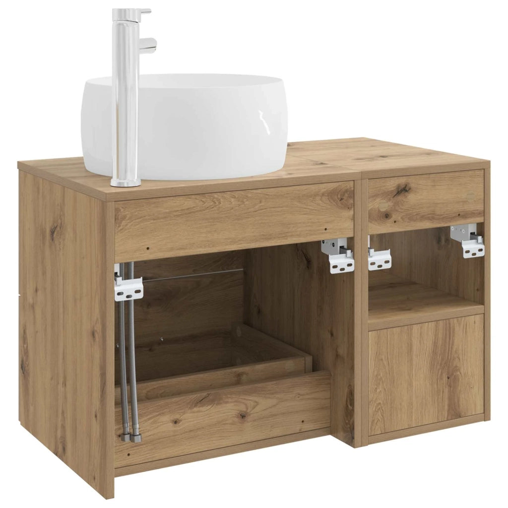 Set di mobili per il bagno 2 pcs Rovere Artigianale 3403927