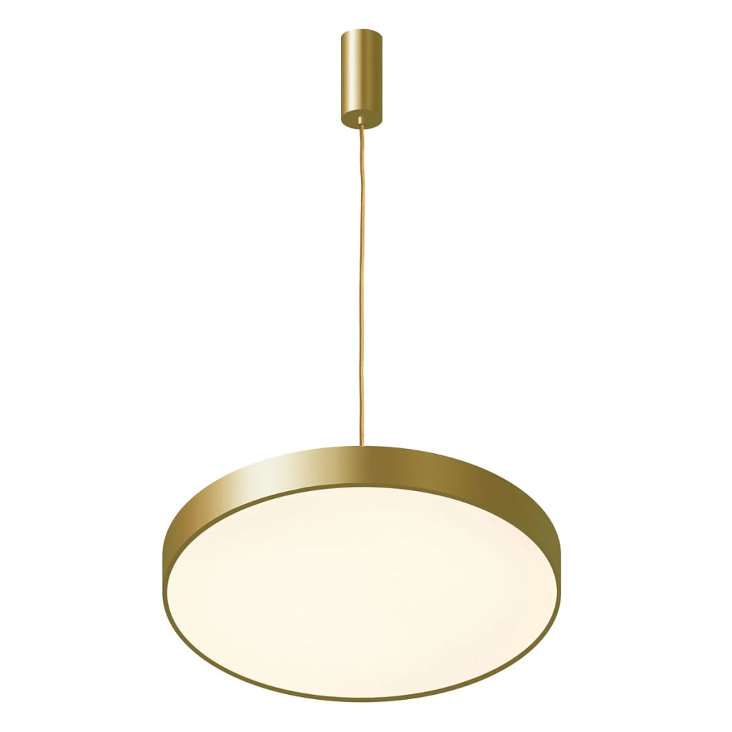 Lampadario Italux Orbital LED oro sabbiato 40 cm 3000K