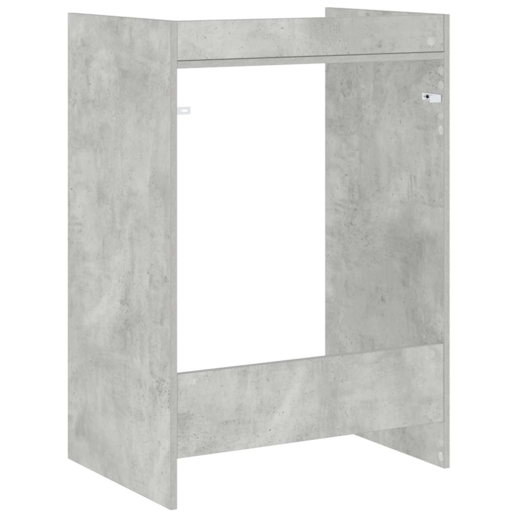 Mobiletto per lavatrice Calcestruzzo 67,5 x 48 x 97 cm CFW4868105