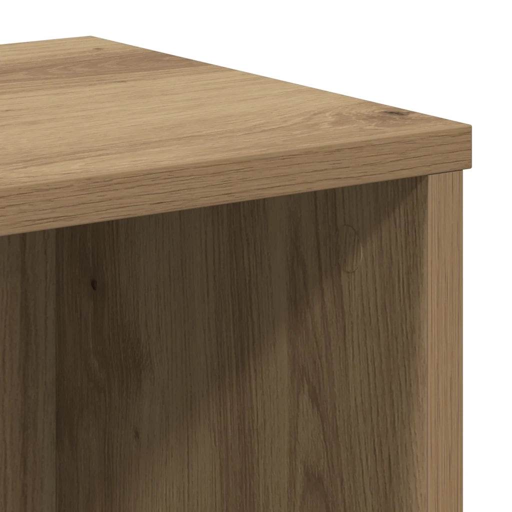 Libreria Rovere Artigianale 50x25x105 cm in Legno Multistrato 852797