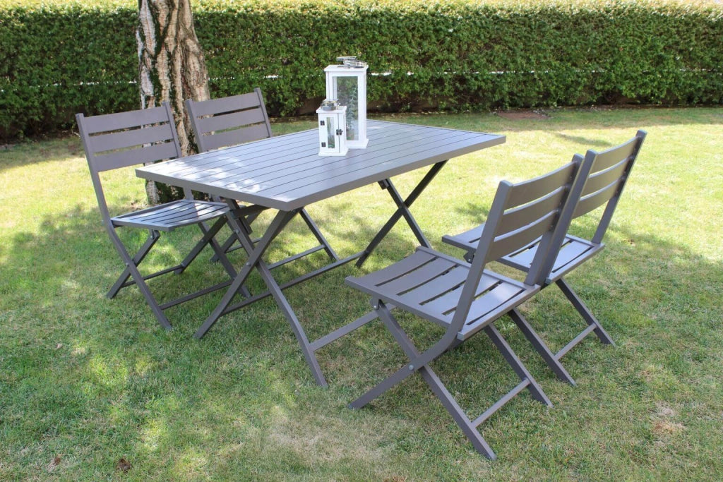Tavolo da Giardino Pieghevole Salvaspazio 70x130 - DANIEL