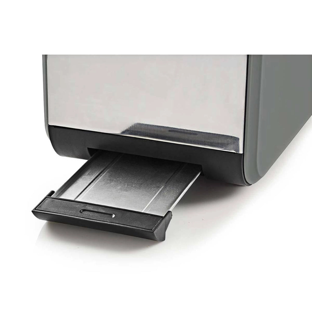 Tostapane con 6 livelli di tostatura 900W Argento Nedis