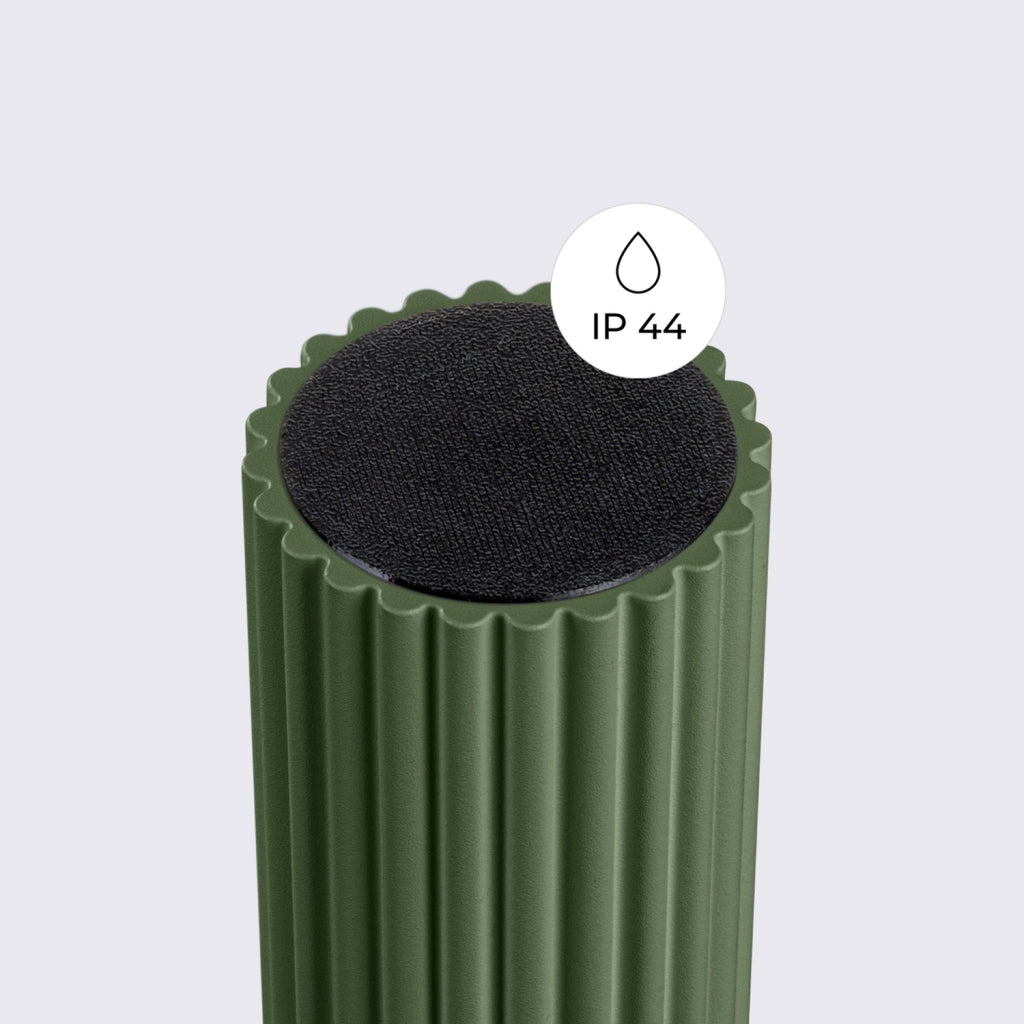Spot soffitto SFERA Pure Lume olive vetro bianco G9 IP44