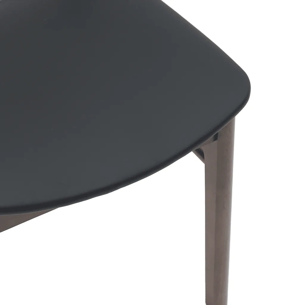 Sedie da Pranzo con Cuscini 2pz Marrone Legno Massello di Hevea 4102524