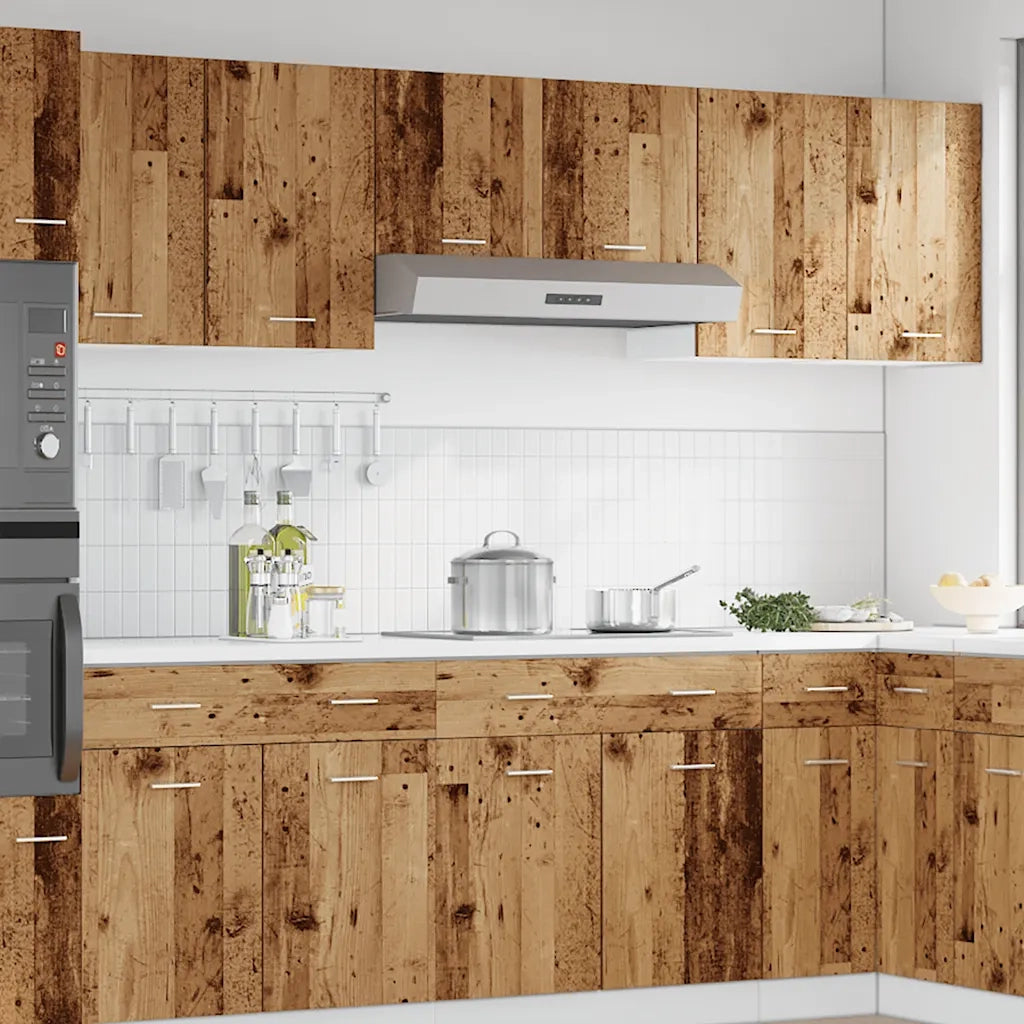 vidaXL Mobile Pensile “Lyon” Legno Antico 50x31x60 cm
