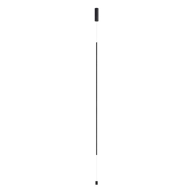 Daisho Sospensione Verticale LED 28W 3000K CRI90 IP20 - Lampadario Design in Alluminio Finitura Titanio - Rossini Illuminazione