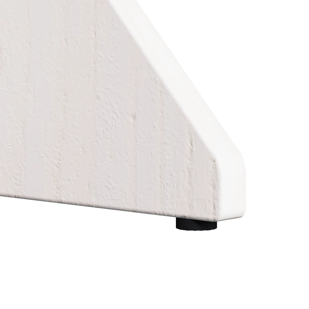 vidaXL Tavolino da salotto 2 pcs Bianco 46 x 46 x 47 cm