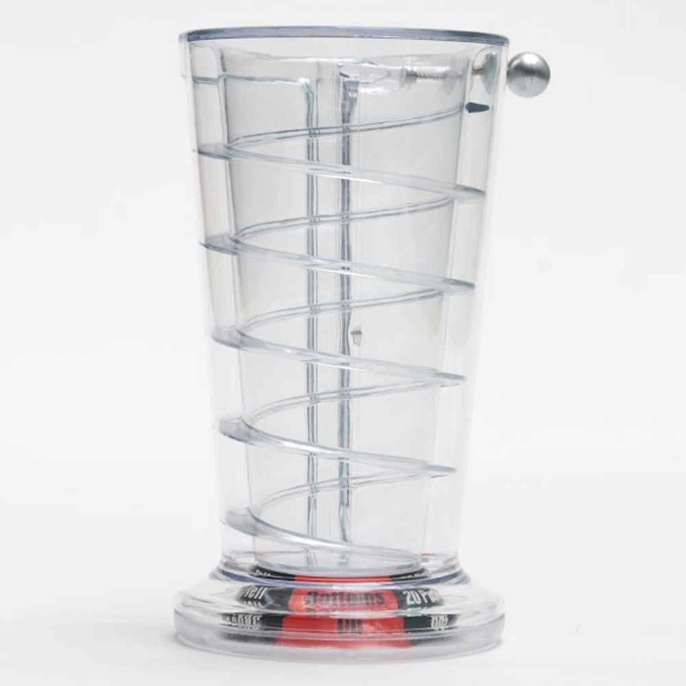 Gioco Alcolico Bicchiere Da Birra Pinball 470ml Flipper Feste Party Alcol Giochi