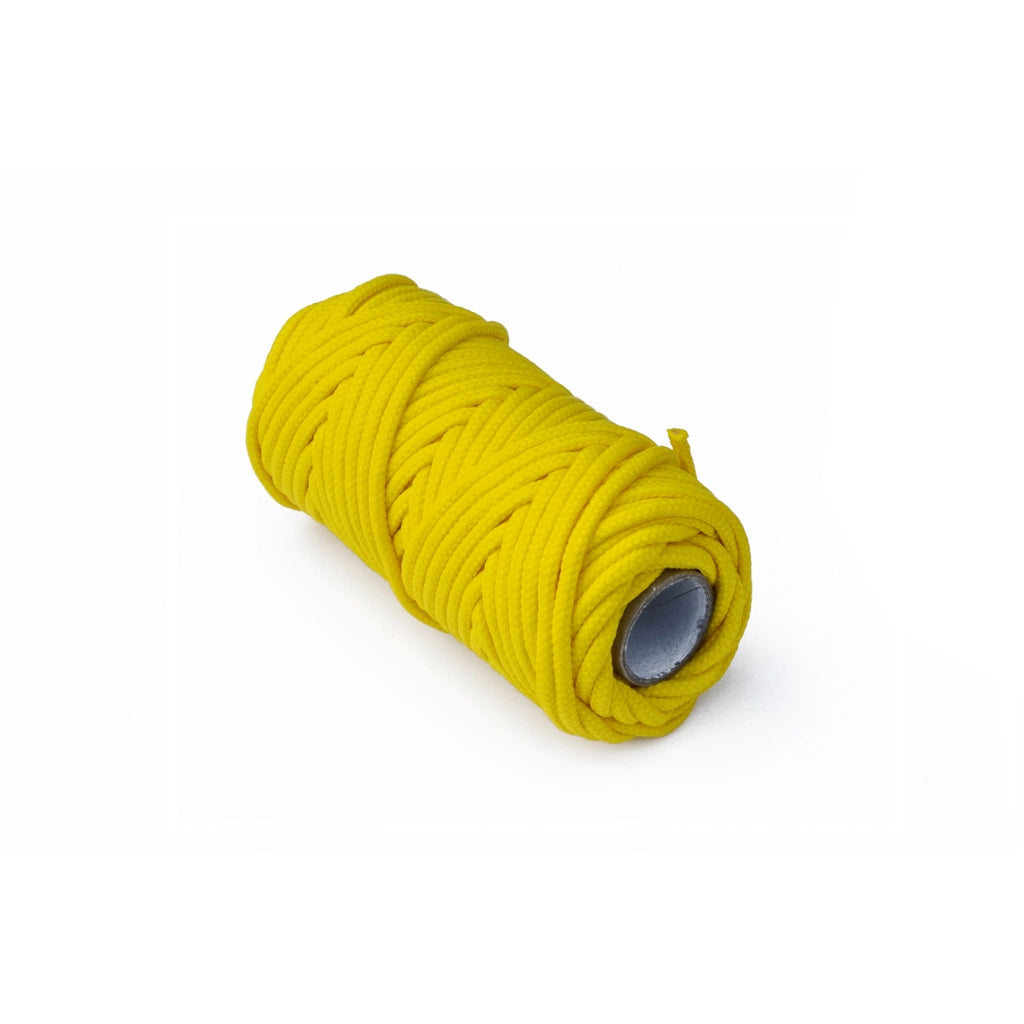 Treccia per veneziana in polipropilene Ã˜ 3 mm. giallo 20 mt.