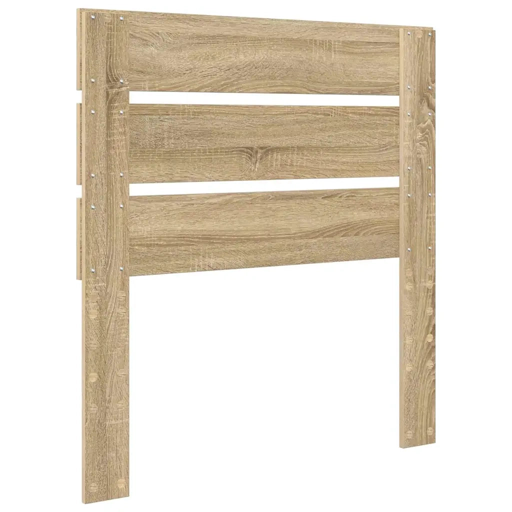 Testiera-Testata-Testiera Decorativa Rovere Sonoma 100 cm Legno multistrato 986477