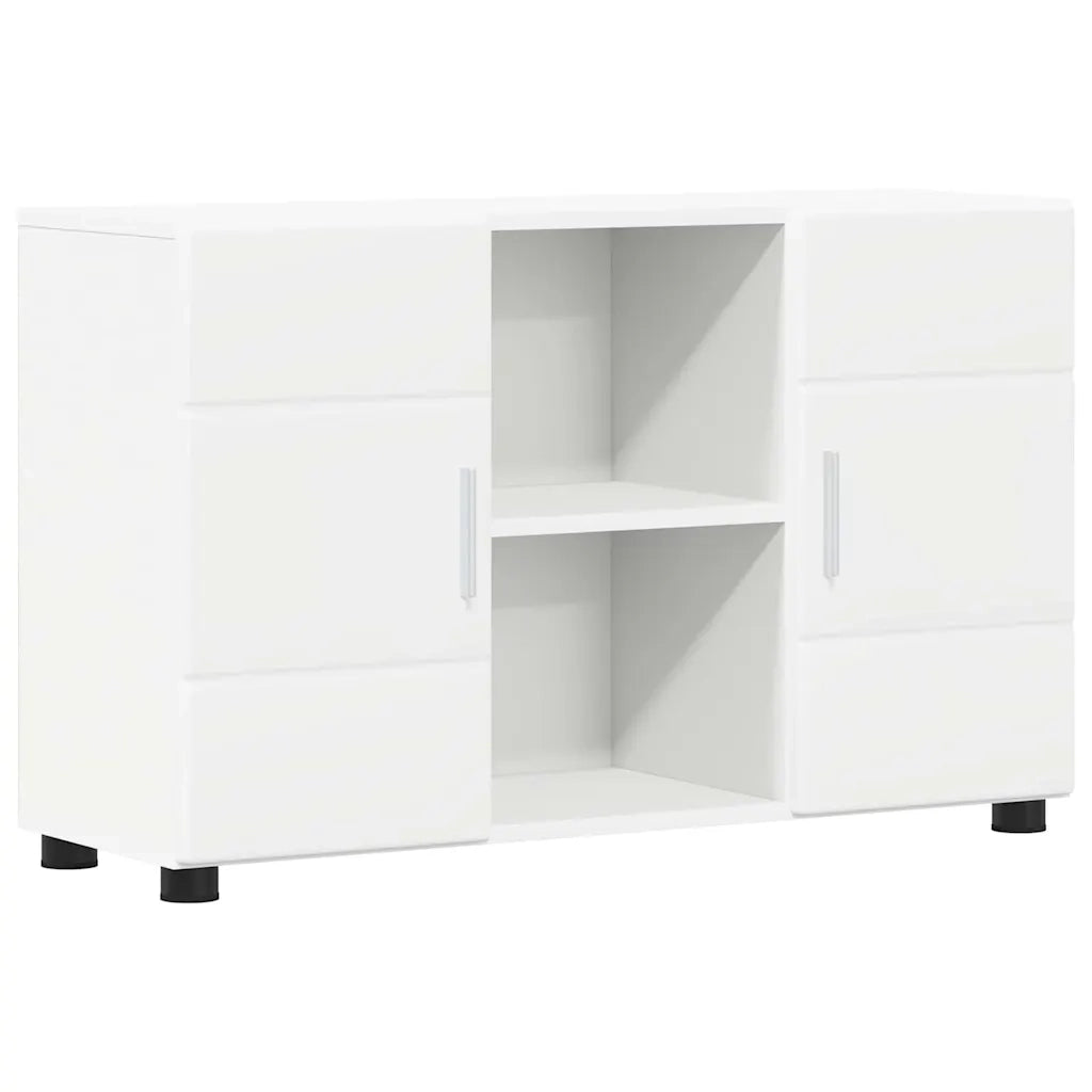 Credenza FLORIN Bianco 88,5 x 30,5 x 55,5 cm Legno multistrato 880291
