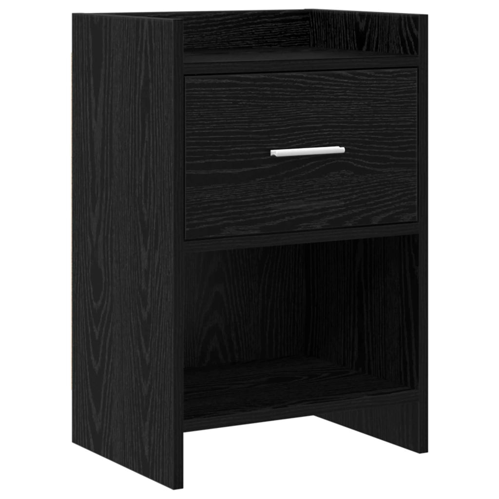 Comodini Rovere Nero 40 x 30 x 60 cm Legno ingegnerizzato 8010981
