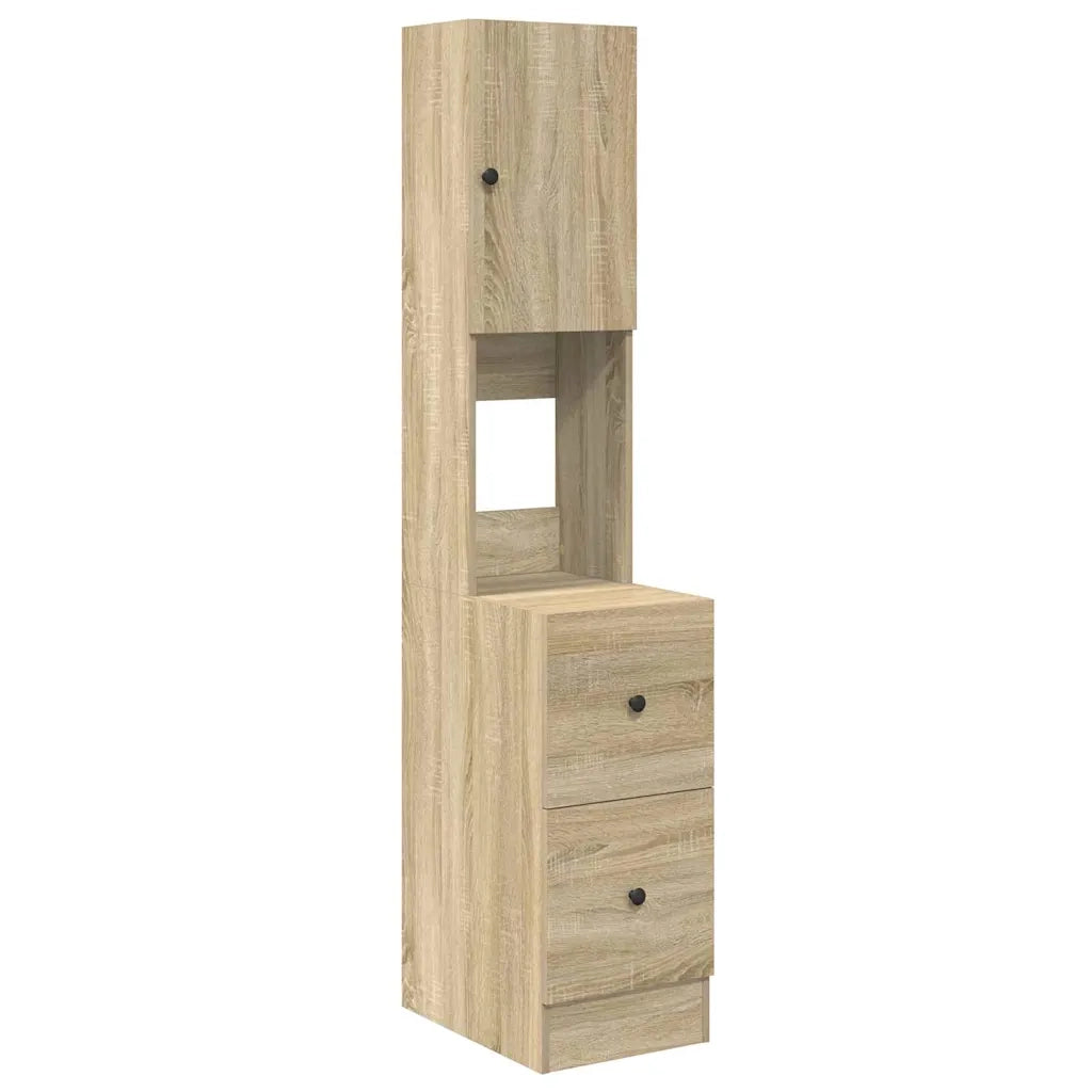 Mobile da cucina-Armadio da cucina Beige 35 x 50 x 180 cm Legno multistrato