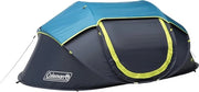 Tenda da campeggio con tecnologia di camera oscura per 2-4 persone - Montaggio rapido e blocco del 90% della luce solare