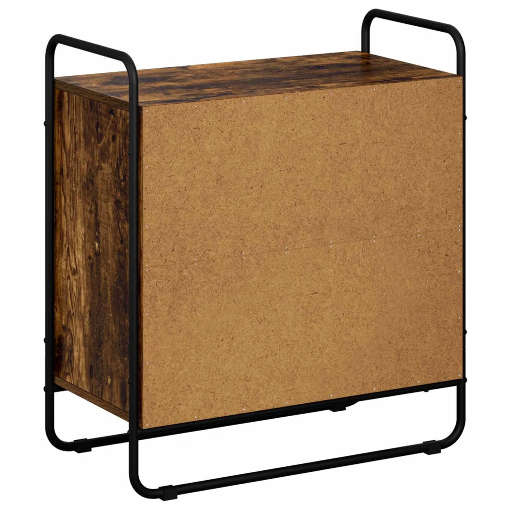 Credenza Rovere Fumo 68 x 35 x 75 cm Legno ingegnerizzato 8007968