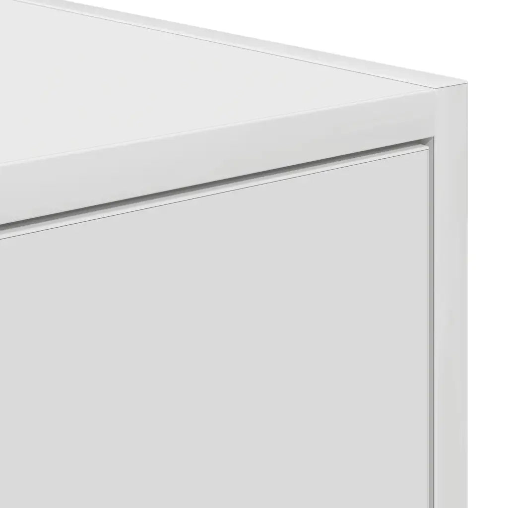 vidaXL Mobile Porta TV Bianco 80x31x25,5 cm in Legno Multistrato