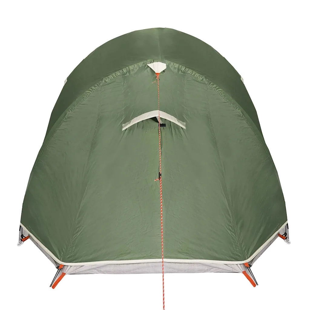 Tenda da Campeggio a Tunnel per 2 Persone Verde Impermeabile 94604