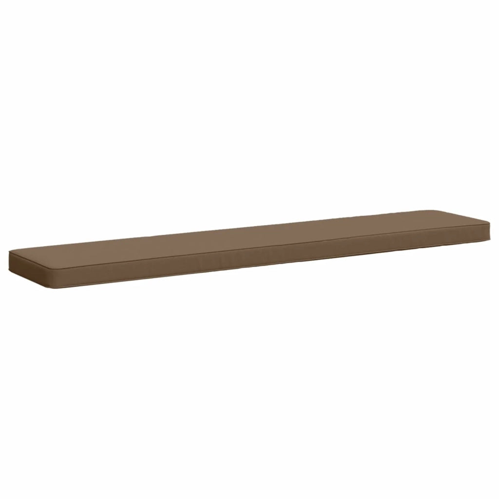 Cuscino per Panchina a 1 Pezzo VUGHT 100% Poliestere Tortora 950708