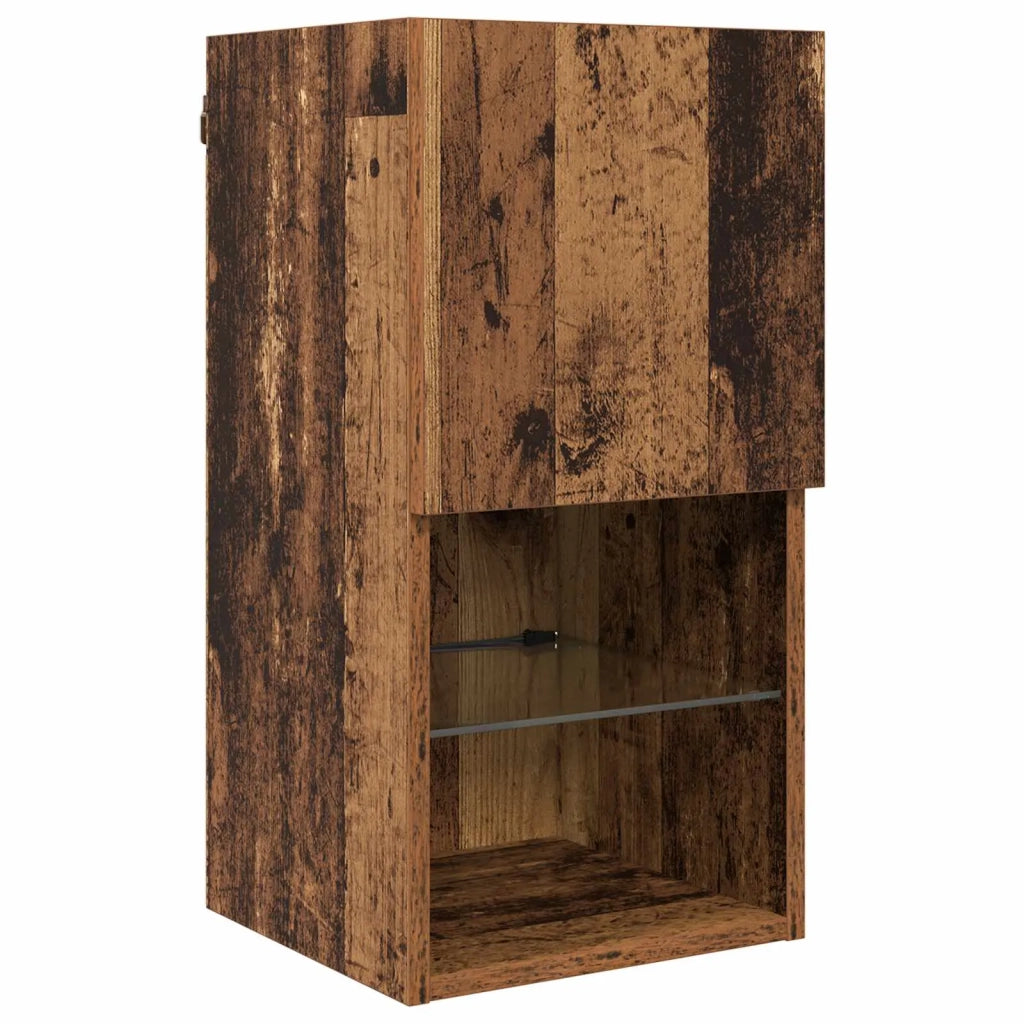 Unità TV da Parete 6 pcs Legno vecchio Legno multistrato 3402929