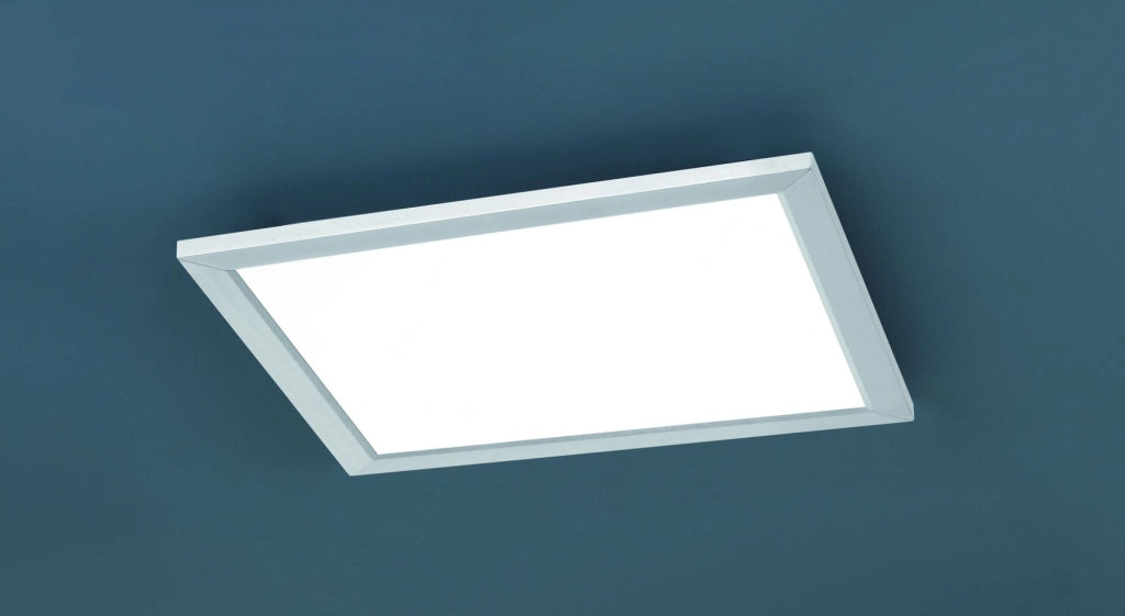 PHOENIX PLAFONIERA LED 15W 1700lm, 3000K QUADRATA ACCIAIO DIFFUSORE BIANCO 30X30CM
