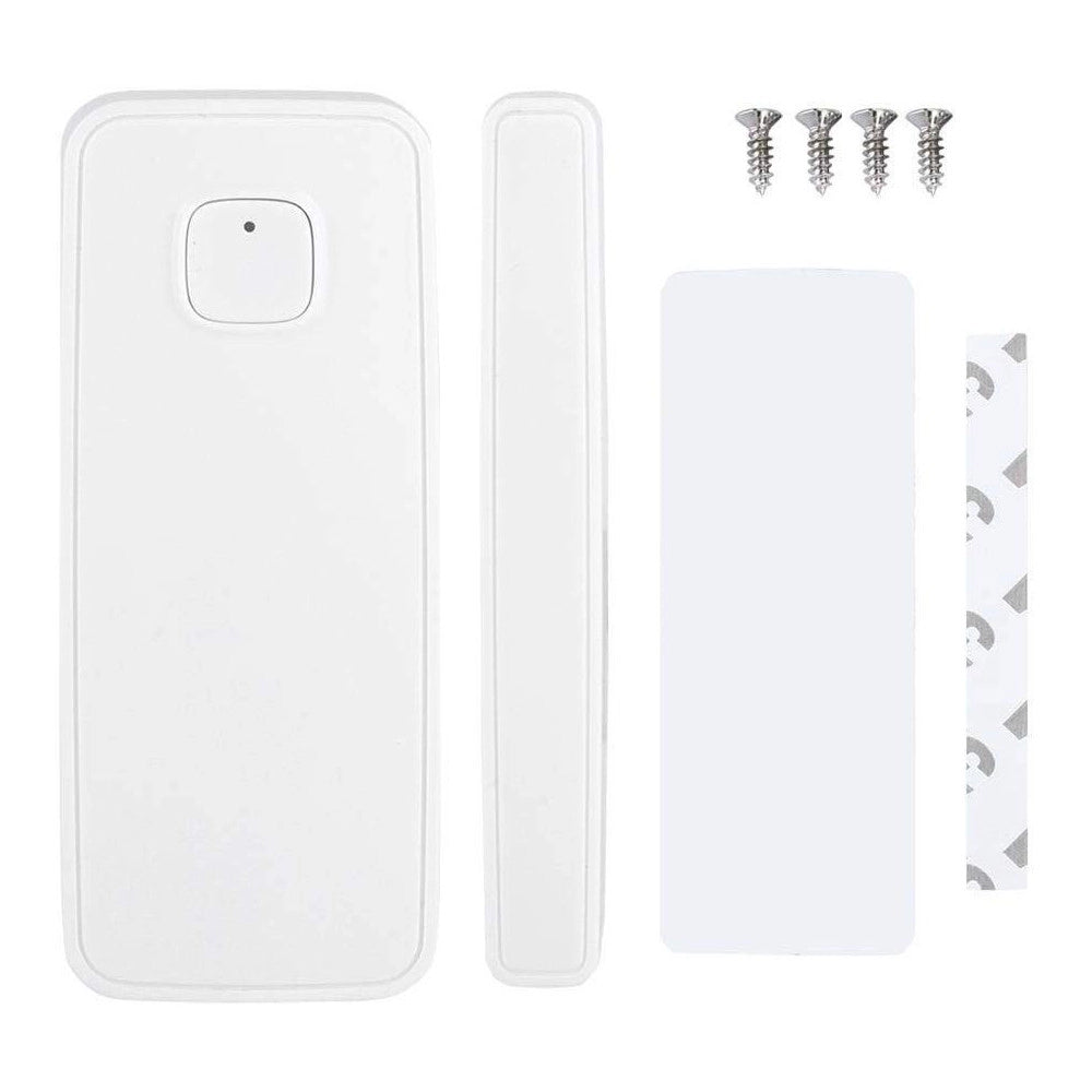 Trade Shop - Sensore Magnetico Per Porte E Finestre Wifi Allarme Con App Sicurezza Antifurto -
