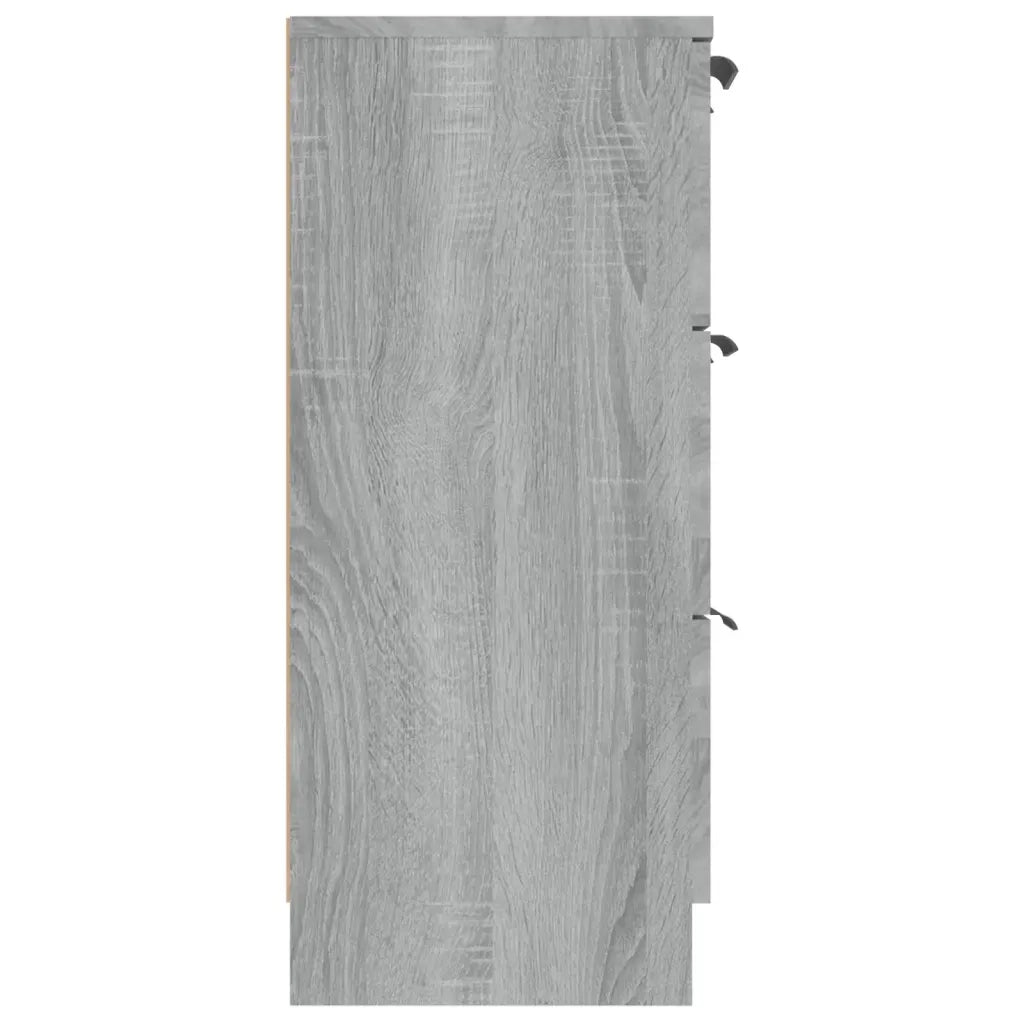 Credenza-Buffet-Armadio da cucina Grigio Sonoma 60x30x70 cm in Legno tecnico 700223