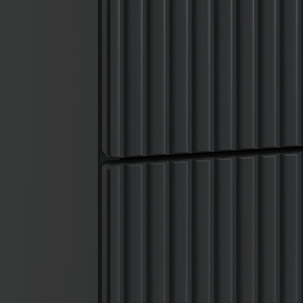 Armadio da Notte Nero 62 x 34,5 x 47,5 cm Legno ingegnerizzato 894776