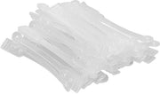 Rollatori per Capelli Resistenti al Calore - Fascia di Gomma - Regolabile - Riciclabile - 50 Pezzi - Materiale Silicone - Rollatori Permanenti