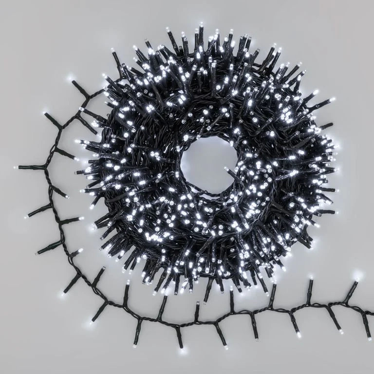 Catena Nastro di Luce 1000 miniled con Multiflash - bianco-freddo