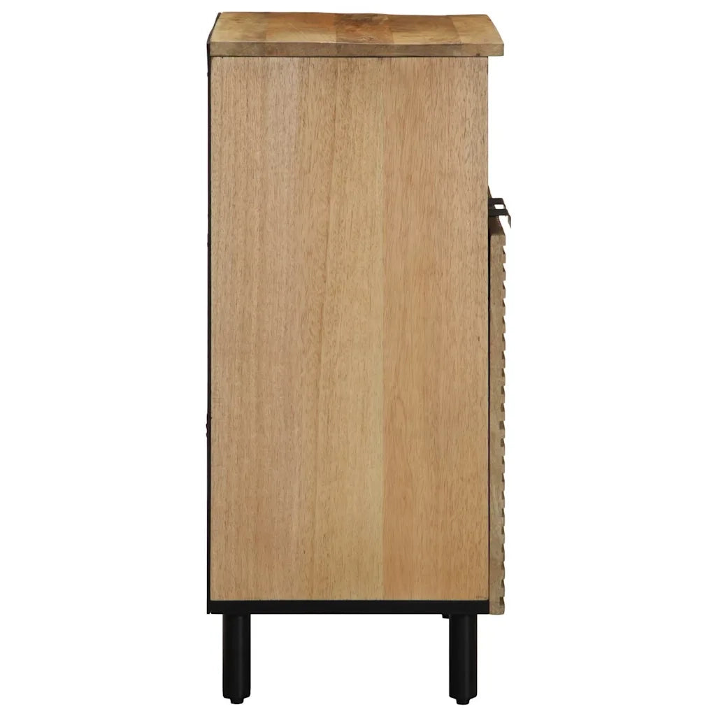 Credenza Marrone 60x33x75 cm in Legno Massello di Mango 4017745