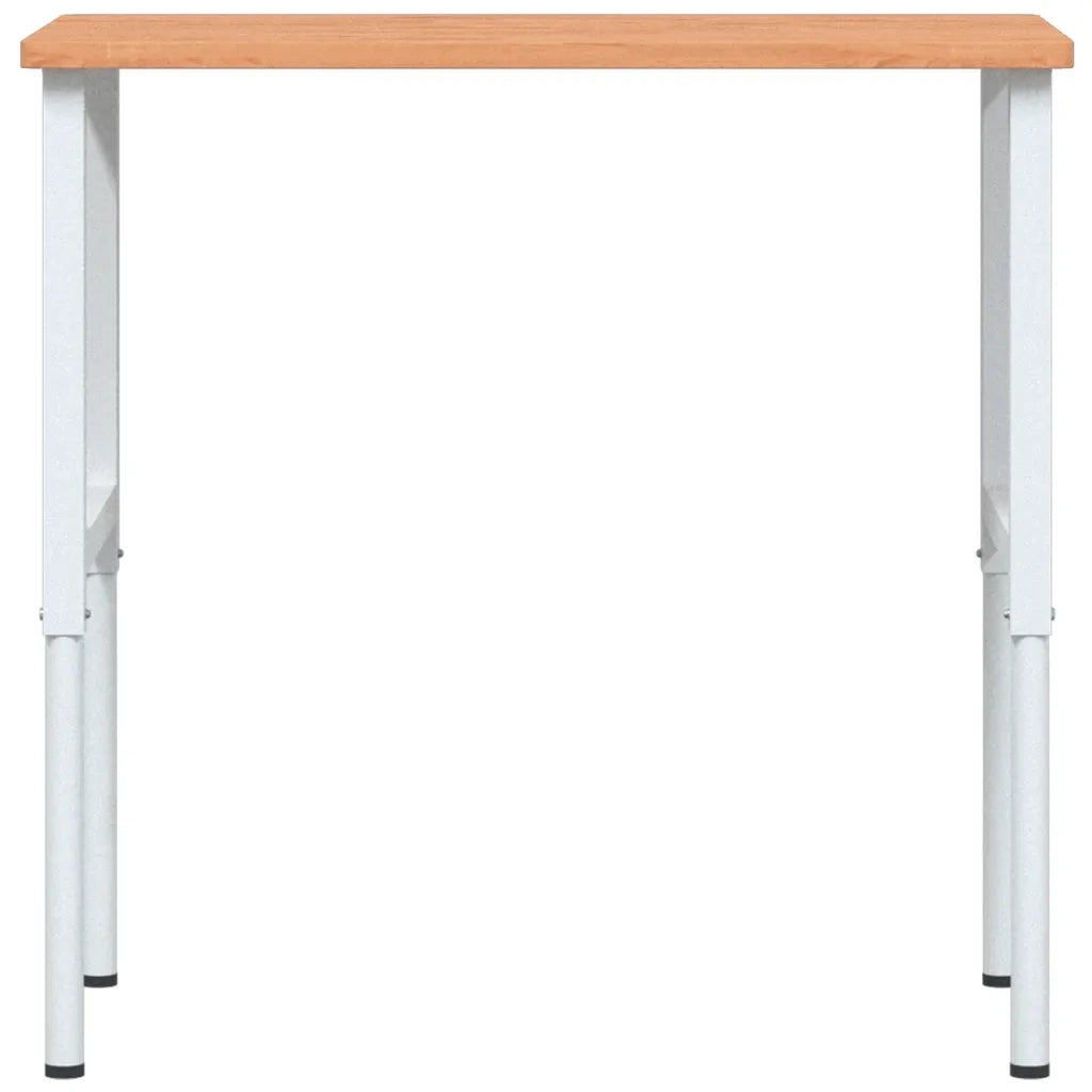 Banco da Lavoro 100x60x(71,5-98) cm Legno Faggio Rettangolare
