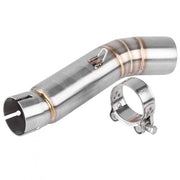 Sistema di scarico in acciaio inossidabile - 51mm/2.01" - tubo di scarico - resistente alle abrasioni - alta durezza - resistente agli impatti - eccellenti prestazioni