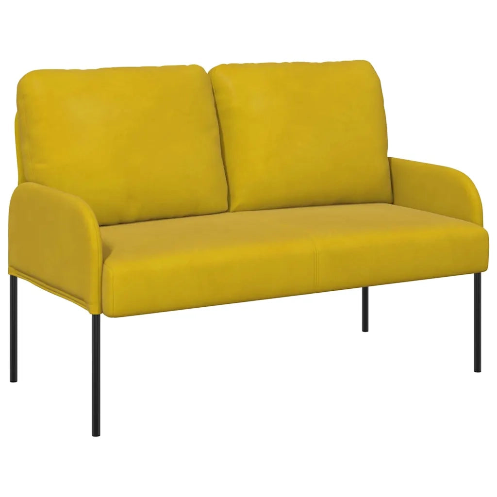 Divani con cuscino 110cm Giallo Legno compensato 42023461