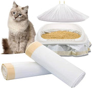 40 sacchi per gatto resistenti alle scalfitture 94 x 45 cm con corda per trainare sacchi per gatto, sacchi per gatto, sacchi per gatto autoigienici, sacchi per gatto jumbo, sacchi gonfiabili per gatto
