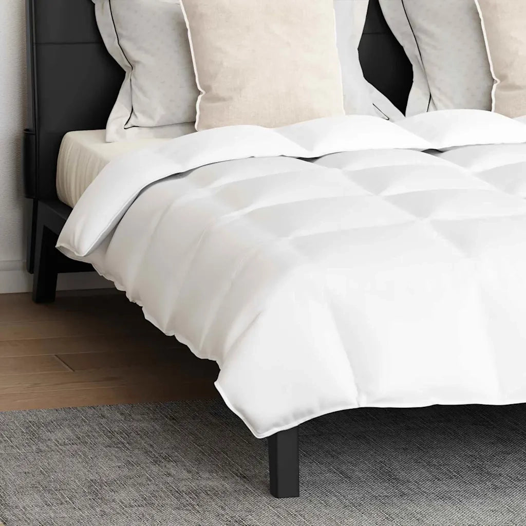 vidaXL Piumone 3 pcs Bianco Piume
