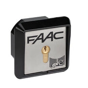 PULSANTE A CHIAVE E DI COMANDO FAAC T21 IF 401017 AUTOMAZIONE AUTOMATISMI NUOVO