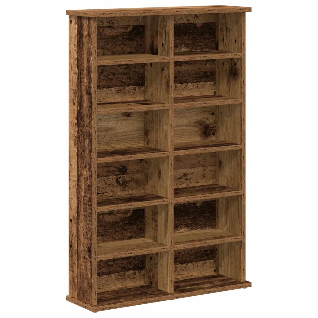Mobile per CD Legno antico 60 x 17 x 92 cm Legno ingegnerizzato 8012742