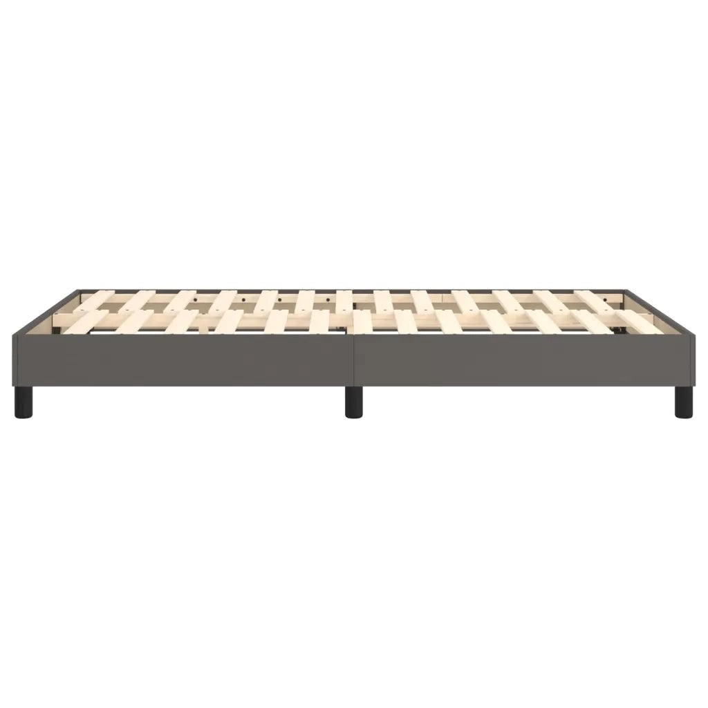 Struttura Letto a Rete a Molle Grigio 120x200 cm in Similpelle 3120692