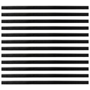 Spazzole per porte autoadesive 12 pz Argento 100 cm CFW5022256