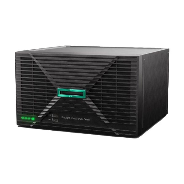Microserver hpe p74439-425 gen11 pentium g7400 2c 3.7ghz 1x16gb ddr5 vroc 1x1tb 4x3.5 nonhp  noodd 4glan 180w gar1 an fino:27/08